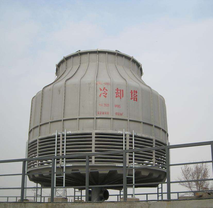 圓形玻璃鋼冷卻塔圖