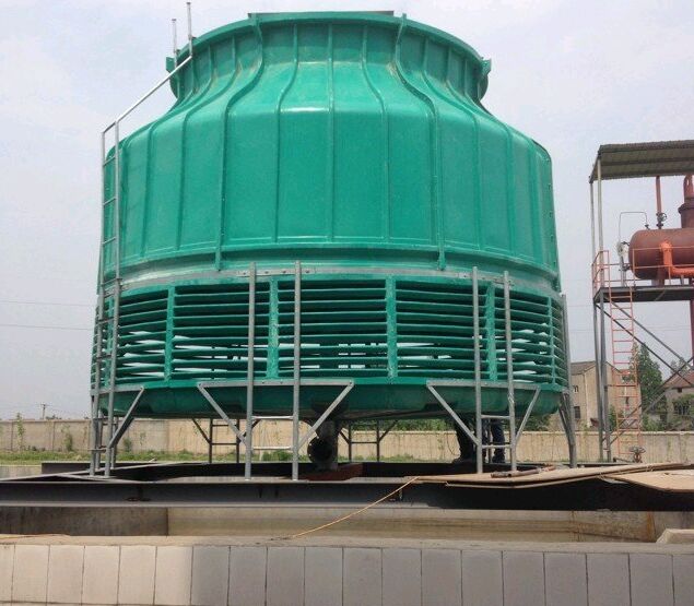 圓形冷卻塔收水器飛飄（piāo）水原因（yīn）